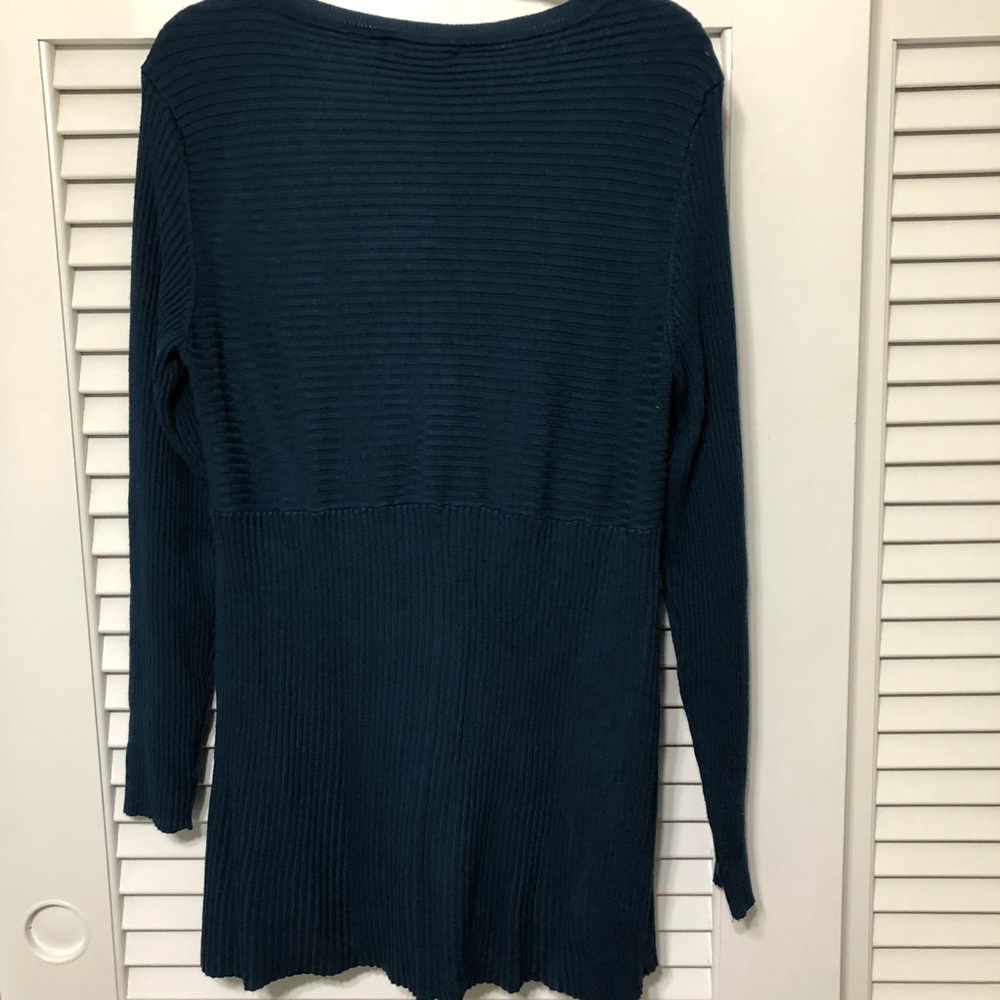 Style&co. Rustic teal Large pullover - Picture 4 of 4